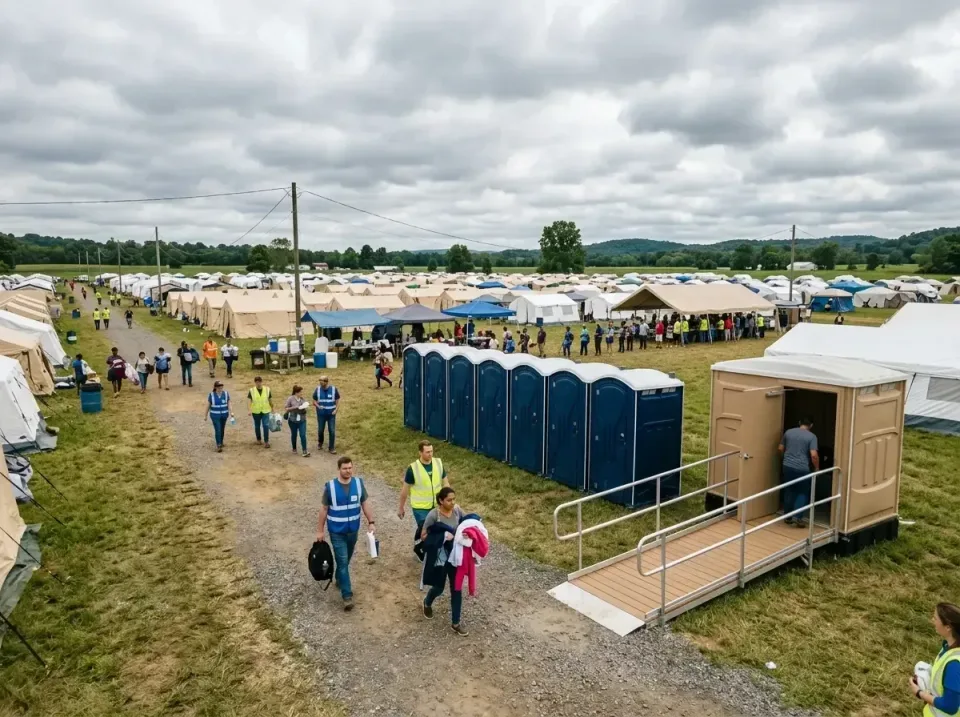 disaster-relief-camp-restrooms-010 — frequently asked questions, Dumpster & Portable Bathrooms Rental in Greentown, OH